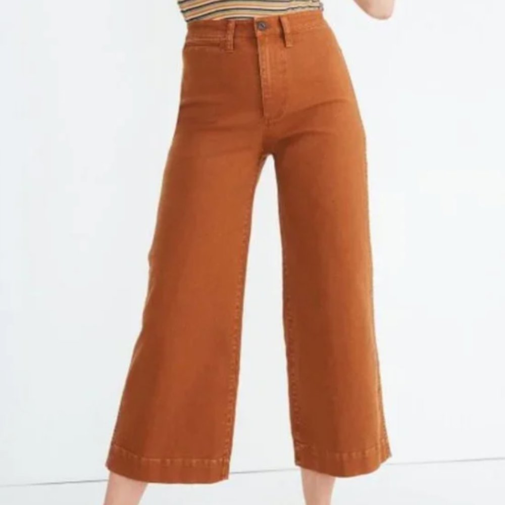 Emmett Wide-Leg Crop Pants